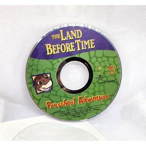 The Land Before Time Ages 3-5 2004 Preschool Adventure Windows & Macintosh DVD